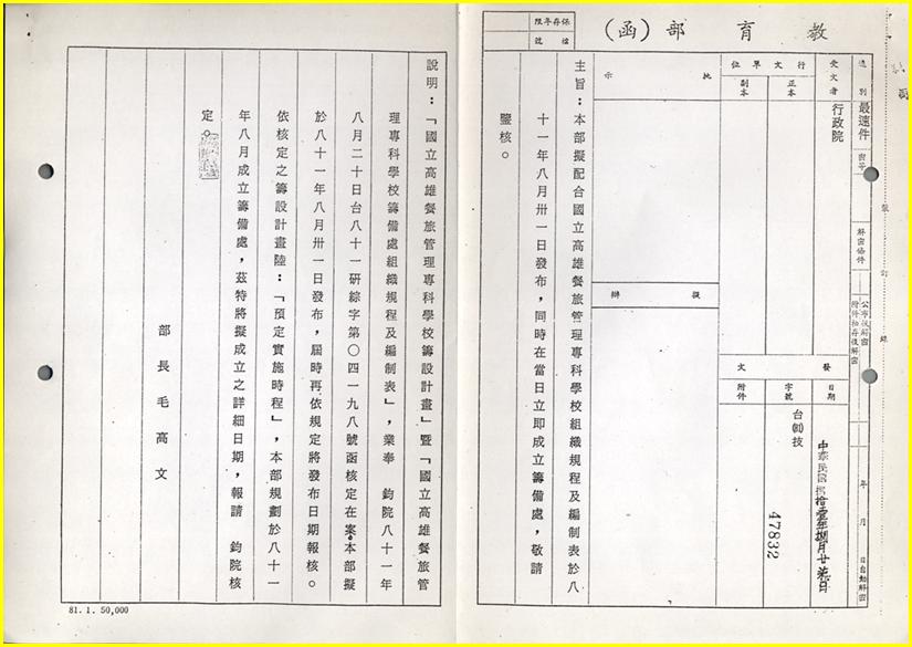 籌備處時期_810827